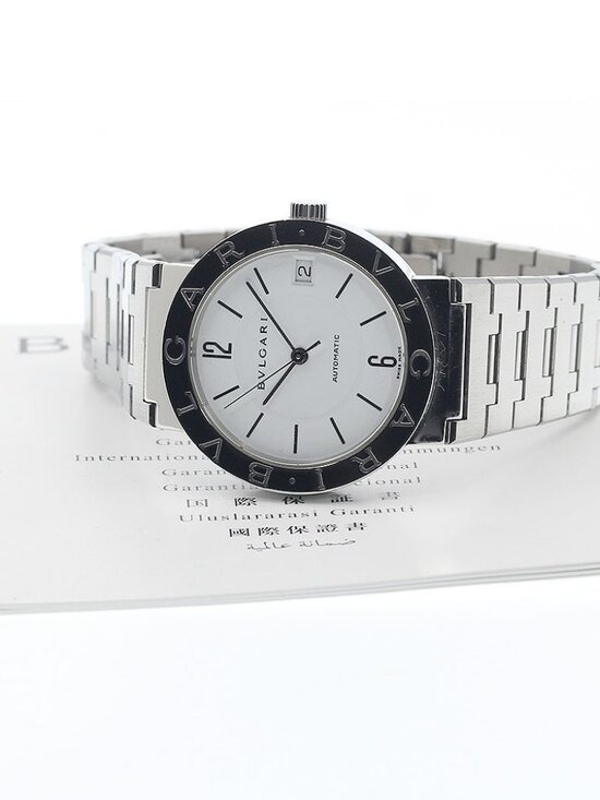 BVLGARI BVLGARIBVLGARI BB33SS Date White Dial Automatic Men\'s Watch_938641 main image 4